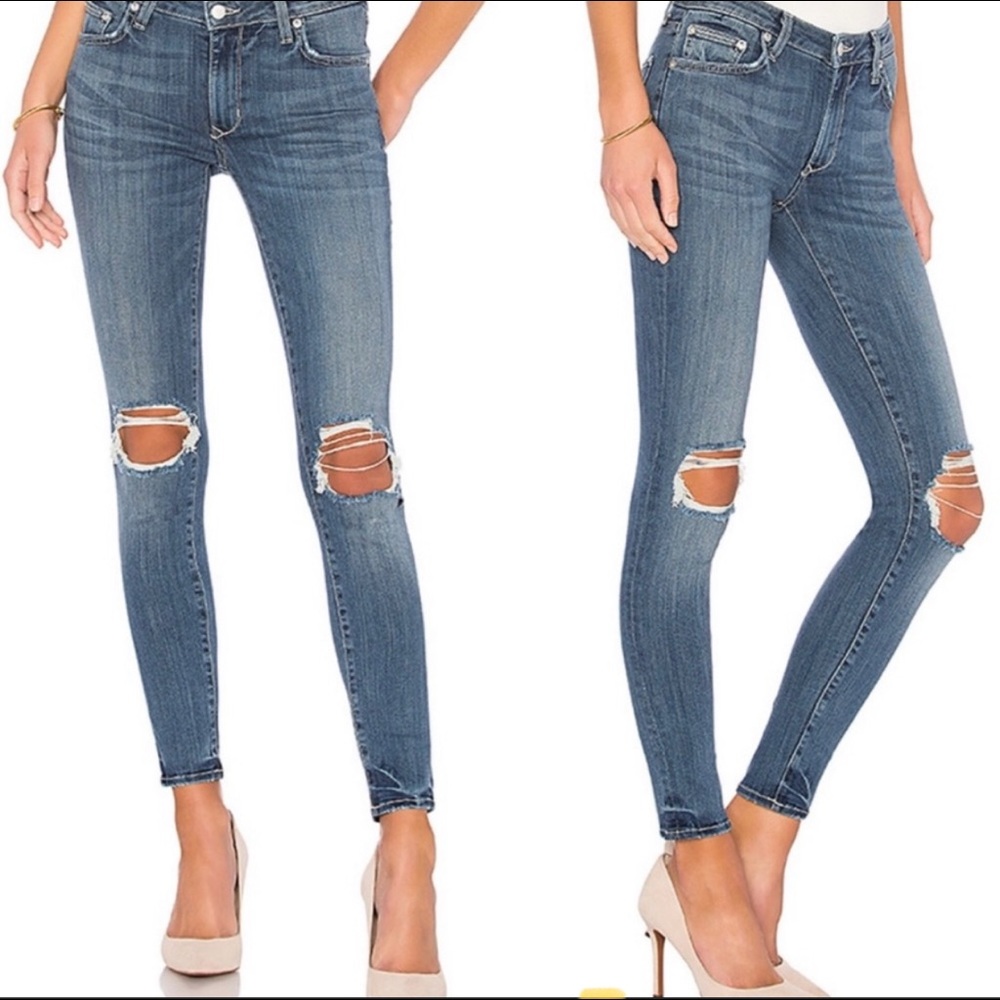 Lovers + Friends Ricky Distressed Jeans Revolve